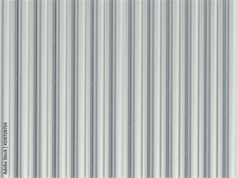 Corrugated metal sheet texture. 3D illustration Stock Illustration ...