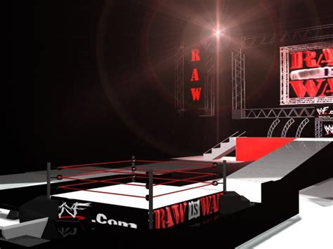 Arena Wwf Raw War 3d Model