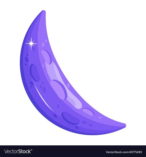 Blue moon Royalty Free Vector Image - VectorStock