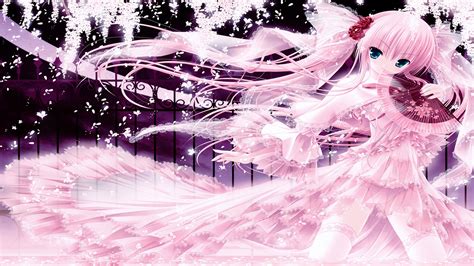 anime Girls, Pink Hair, Blue Eyes, Long Hair, Original Characters Wallpapers HD / Desktop and ...