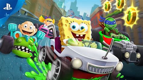 Nickelodeon Kart Racers - Announce Trailer | PS4 - YouTube