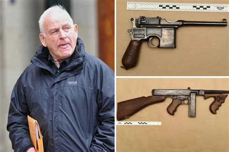 Gun obsessed veteran, 78, jailed for keeping huge arsenal including Al ...