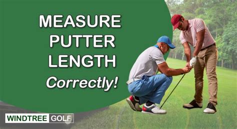 Measure Putter Length Correctly! (in 2 STEPS!)