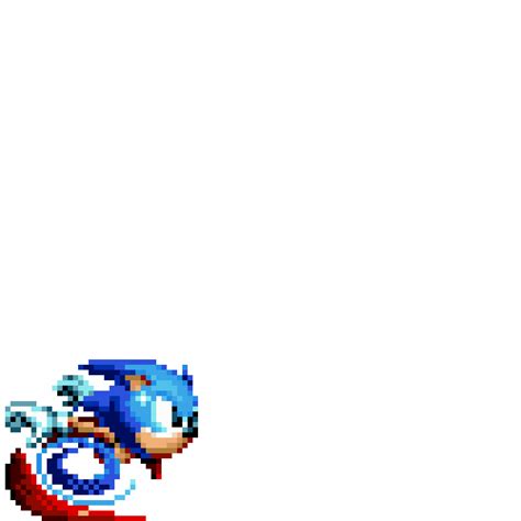 Sonic Running Animation