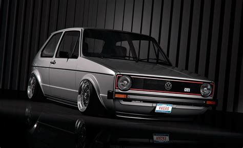 Grey Volkswagen Golf Mk1 GTI | VW Golf Tuning