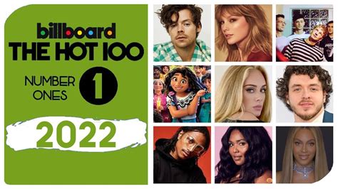 Billboard Hot 100 Number Ones of 2022 - YouTube