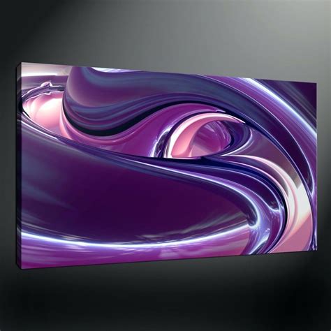 15 Best Ideas Purple Canvas Wall Art