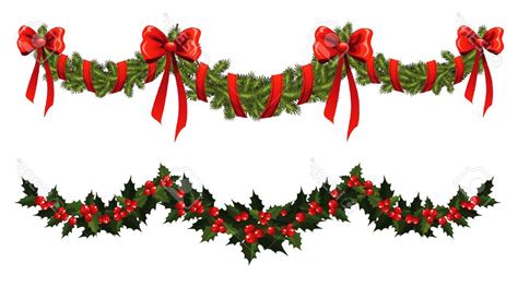 Christmas Garland Images Clipart 2023 New Perfect Popular Incredible | Christmas Eve Outfits 2023