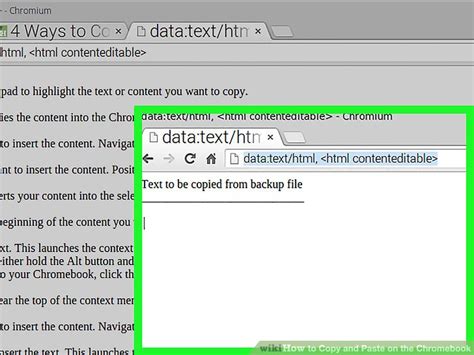 4 Ways to Copy and Paste on the Chromebook - wikiHow