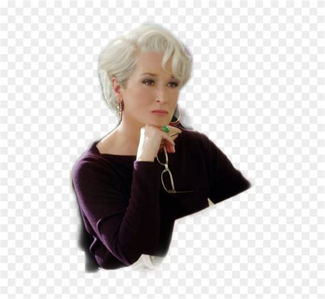 Meryl Streep The Devil Wears Prada Haircut, HD Png Download - 480x693 ...