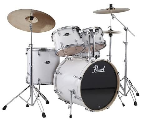 Pearl Export 5pc. Drum Set w/Hardware - Pure White | Reverb