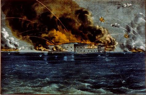 Battle of Fort Sumter, April 1861 (U.S. National Park Service)