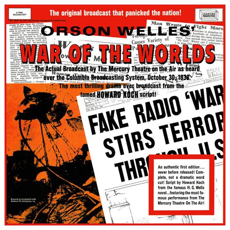 Apollo Reborn: The War of the Worlds ~Orson Welles~