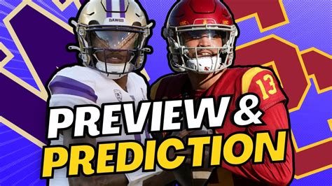 Washington vs USC | Preview and Prediction - YouTube