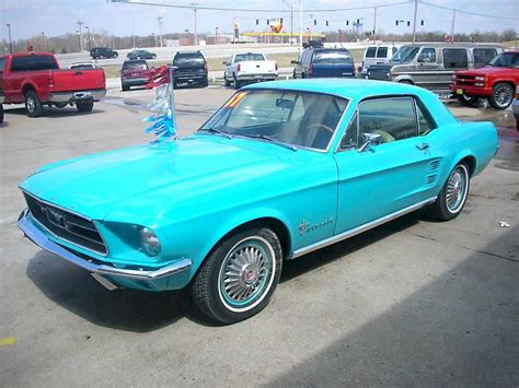 1967 Ford mustang colors