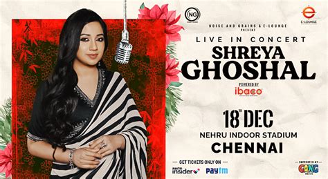 Shreya Ghoshal - Live In Concert | Chennai