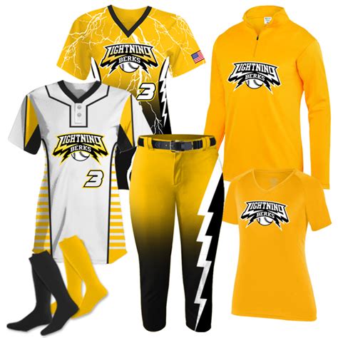 Team Pack Elite Duo Fastpitch - 2 Sublimated Softball Jerseys & More