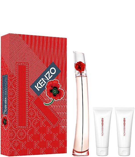 Kenzo Flower by Kenzo L'Absolue Eau de Parfum 3-Piece Gift Set | Dillard's