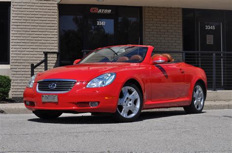 SOLD! - 2005 Lexus SC 430 Hard-Top Convertible - Absolutely Red over ...