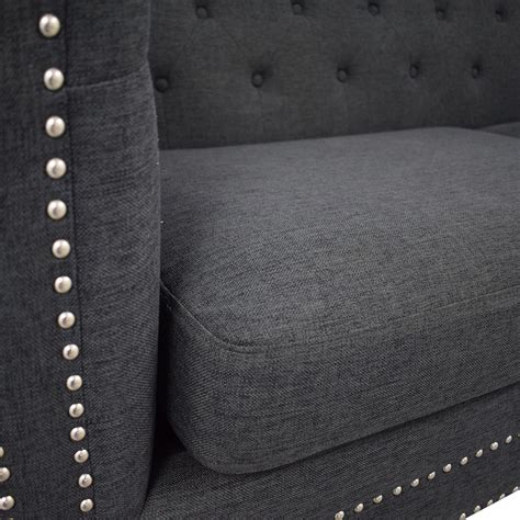 66% OFF - Baxton Studio Baxton Studio Tuxedo Sofa / Sofas