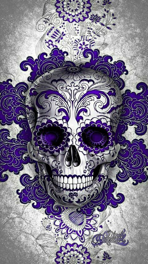 Pin by Hendie Purwiliarto on Phone Backgrounds - Hipster 02 | Skull artwork, Sugar skull artwork ...