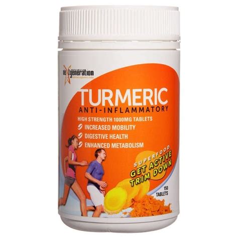 Turmeric Anti-inflammatory Tablets - Next Generation Supplements