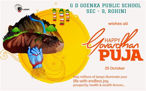 HAPPY GOVARDHAN PUJA - GD Goenka Rohini