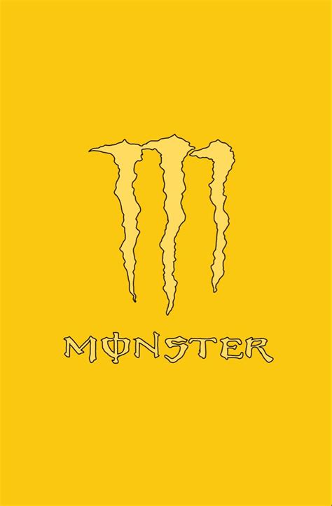 Yellow monster energy drink wallpaper