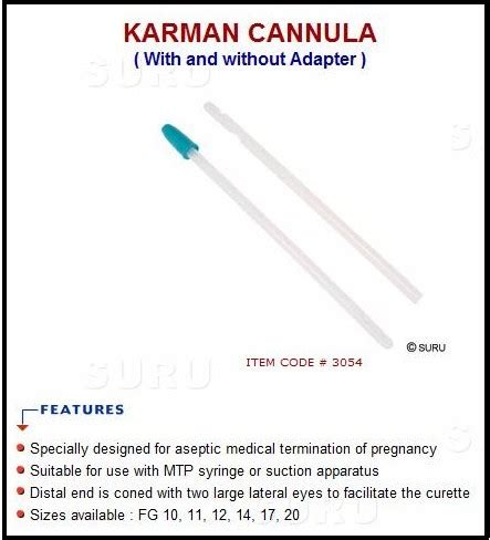 Pro Commerce: The Karman cannula