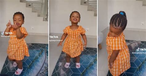 Cute Baby Girl Does Trending Bhebha Dance Challenge in Viral Video, Mzansi Stans: “Groovist in ...