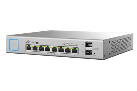 Ubiquiti UniFi 8-port network switch with 8 x PoE