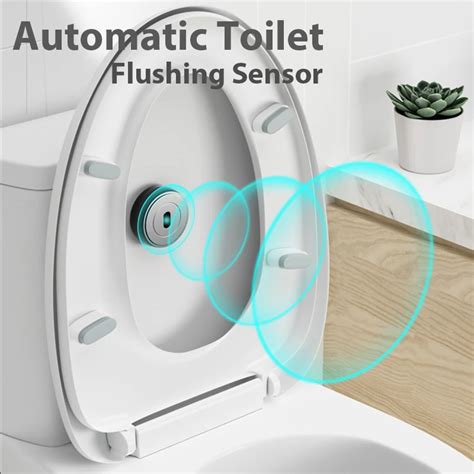 Toilet Automatic Flushing Sensor Household Defecation Sensor Flusher ...