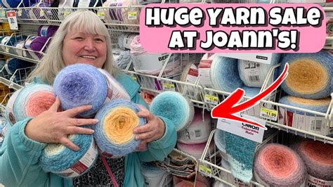 Huge Yarn Sale at Joann's! All Yarns on Sale! Hurry Before It Ends ...