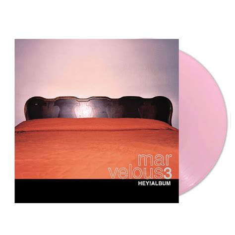 Marvelous 3 Hey! Album LP (Pink Vinyl)