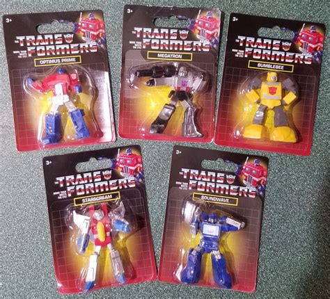 Officially Licensed G1 Transformers Figurines Found At Dollar Tree - Transformers News - TFW2005