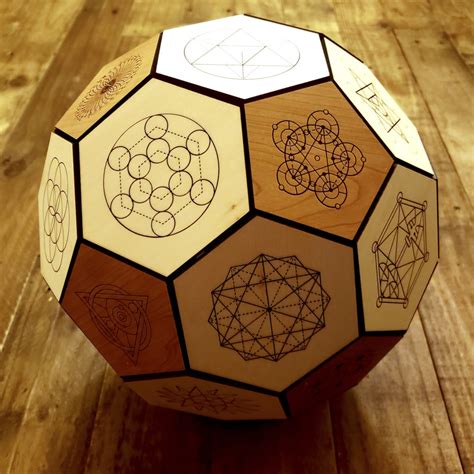 Sacred Geometry Truncated Icosahedron – Alien Workshop Art