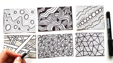 Very Simple Zentangle Patterns