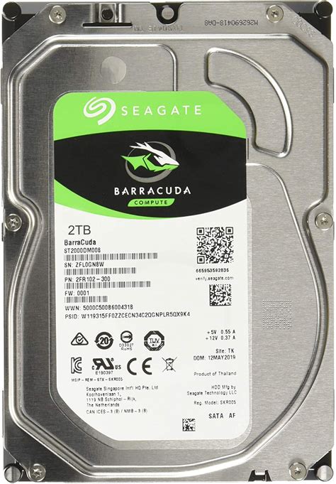 Seagate BarraCuda 2TB HDD - citycomputer