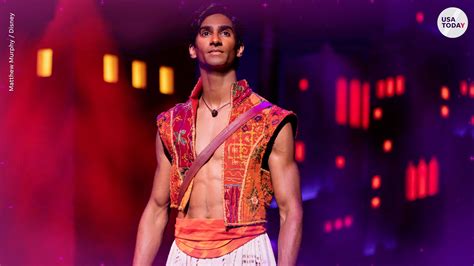 Broadway's 'Aladdin' becomes emotional talking about his role