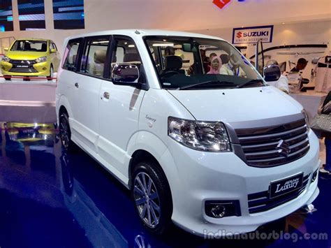 Suzuki APV Luxury MPV launched - IIMS 2014 Live