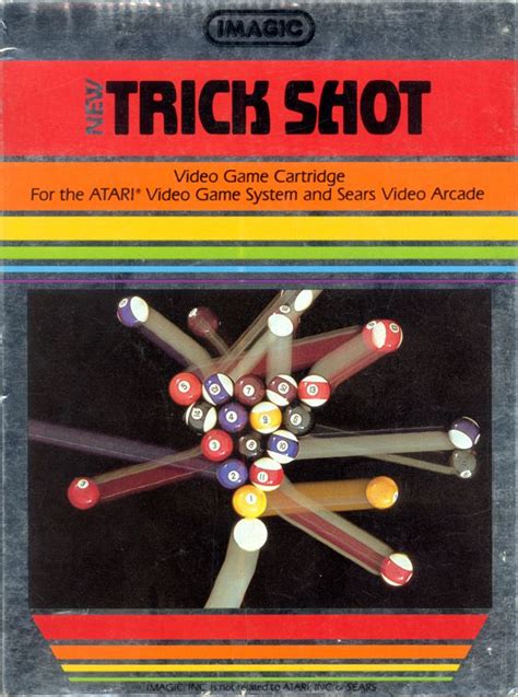 Trick Shot (1982) Atari 2600 box cover art - MobyGames