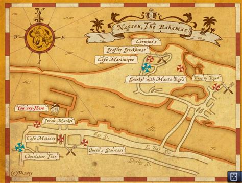 Disney Cruise Line - download port maps! | Disney dream cruise, Disney travel journal, Disney ...