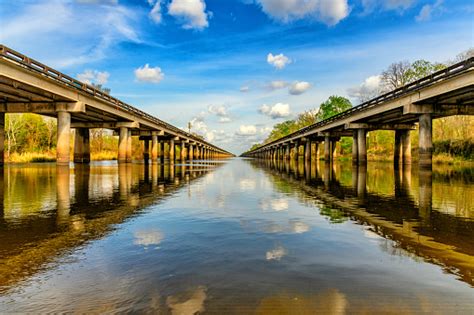 Atchafalaya Basin Bridge Stock Photo - Download Image Now ...