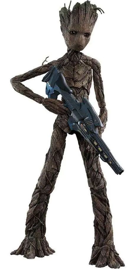 Marvel Avengers Infinity War Movie Masterpiece Groot 16 Collectible Figure MMS475 Infinity War ...