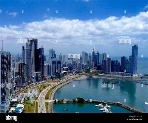 Panama City Skyline on a sunny day Stock Photo - Alamy