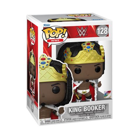 WWE King Booker T Funko Pop! Vinyl Figure #128