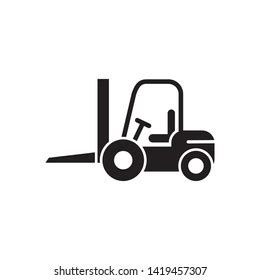 Forklift Icon Logo Design Template Stock Vector (Royalty Free) 1419457307 | Shutterstock