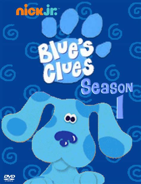 Blue's Clues Season 1 DVD Cover (front) by PrincessCreation345 on ...