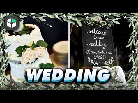 Wedding Slideshow in Filmora 11 with Templates | Filmora Templates ...