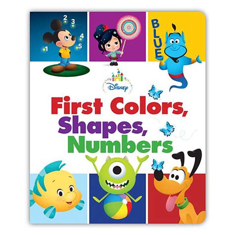 Disney Baby First Colors, Shapes, Numbers (Board Book) - Walmart.com - Walmart.com